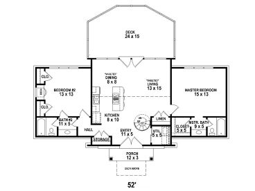 1st Floor Plan, 006H-0149