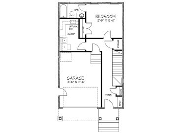 1st Floor Plan, 058H-0115