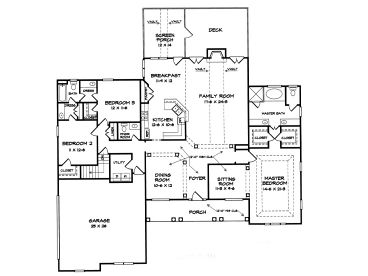 Floor Plan, 019H-0052