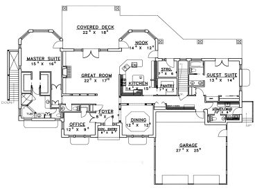 Floor Plan, 012H-0015