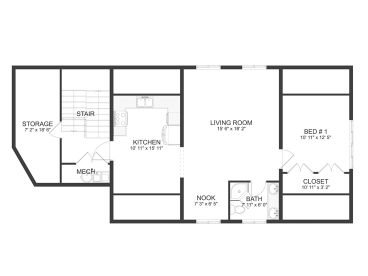 2nd Floor Plan, 065G-0070