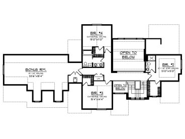 2nd Floor Plan, 020H-0503