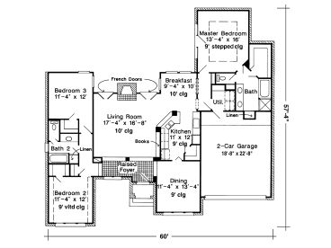 Floor Plan, 054H-0082