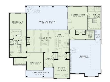 Floor Plan, 025H-0232