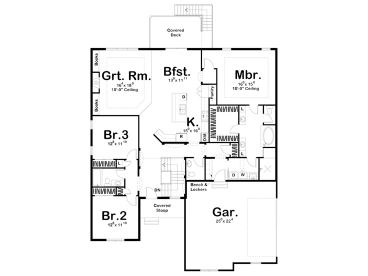Floor Plan, 050H-0202