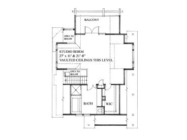 2nd Floor Plan, 010H-0013