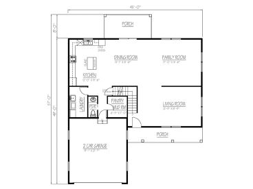 1st Floor Plan, 068H-0041