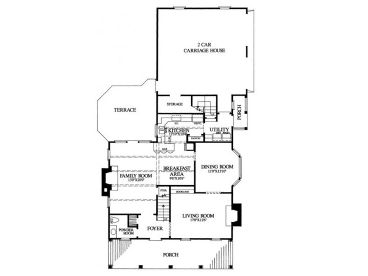 1st Floor Plan, 063H-0177