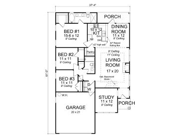 Floor Plan, 059H-0162