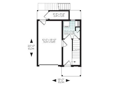 1st Floor Plan, 027H-0402