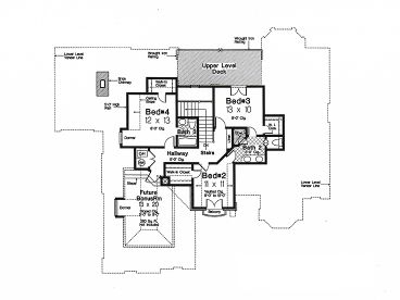2nd Floor Plan, 002H-0086
