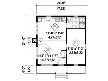 Floor Plan, 072H-0187
