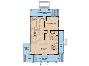 1st Floor Plan, 074H-0067