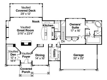 Floor Plan, 051H-0163