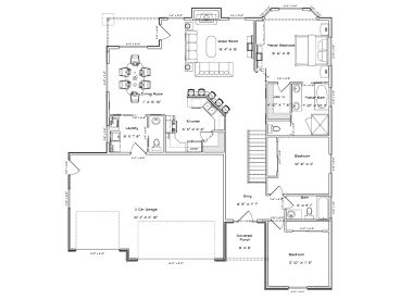 Floor Plan, 065H-0011