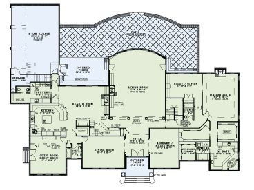 1st Floor Plan, 025H-0294