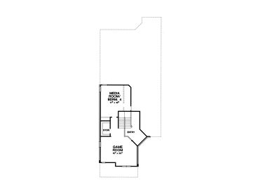 2nd Floor Plan, 036H-0079