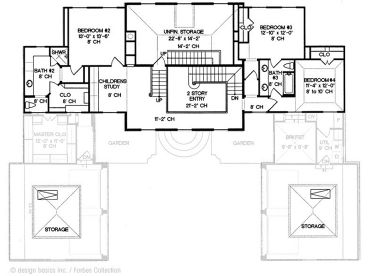 2nd Floor Plan, 031H-0171