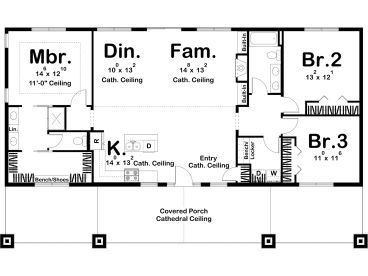 Floor Plan, 050H-0453