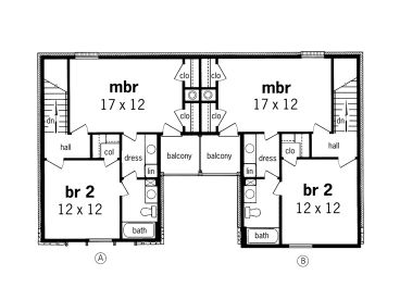2nd Floor Plan, 021M-0008