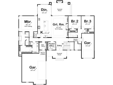 Floor Plan, 050H-0459