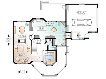 1st Floor Plan, 027H-0059