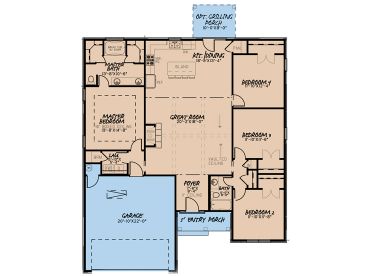 Floor Plan, 074H-0107