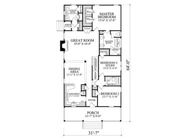 Floor Plan, 063H-0214