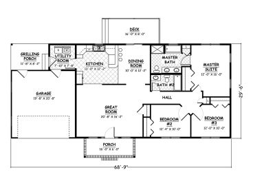 Floor Plan, 078H-0030