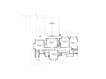 2nd Floor Plan, 062H-0261