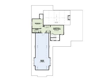 2nd Floor Plan, 025H-0361