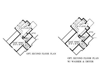 2nd Floor Plan, 084H-0011