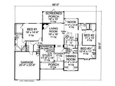 Floor Plan, 059H-0100