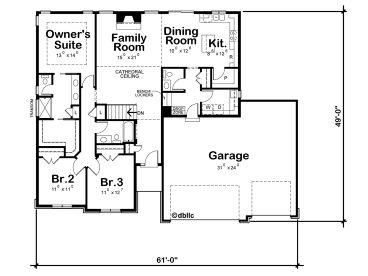 Floor Plan, 031H-0323