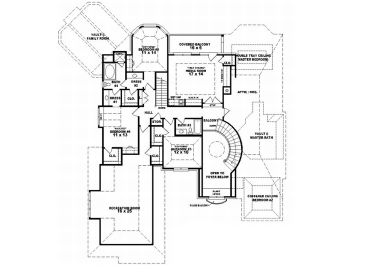 2nd Floor Plan, 006H-0127