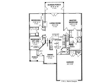 Floor Plan, 059H-0072