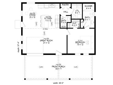 Floor Plan, 062H-0346
