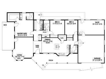 Floor Plan, 013H-0010