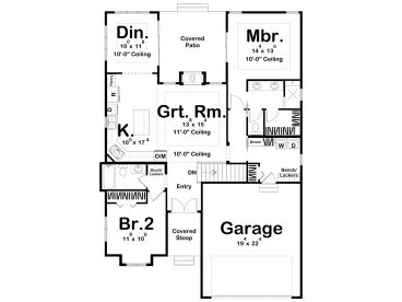 Floor Plan, 050H-0420