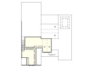 2nd Floor Plan, 080H-0016