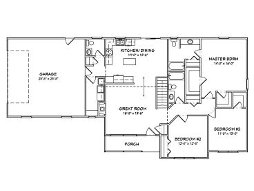 Floor Plan, 048H-0041