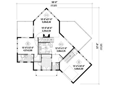 1st Floor Plan, 072H-0013