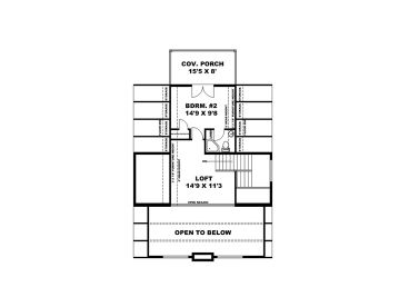 2nd Floor Plan, 012H-0326