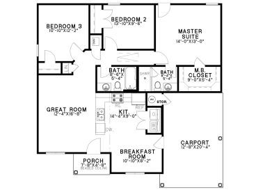 Floor Plan, 074H-0168