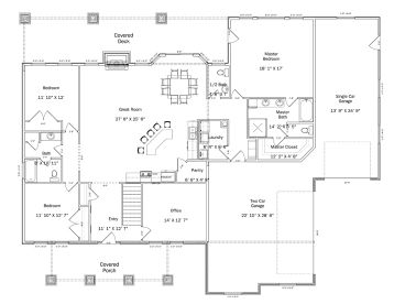 Floor Plan, 065H-0047