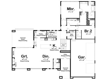 Floor Plan, 050H-0526