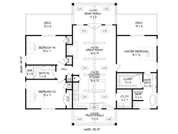 Floor Plan, 062H-0339