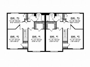 2nd Floor Plan, 020M-0041