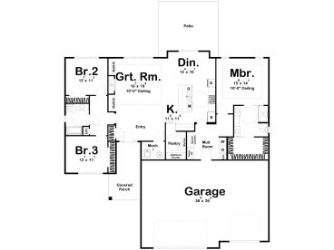 Floor Plan, 050H-0430