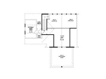 2nd Floor Plan, 006H-0160